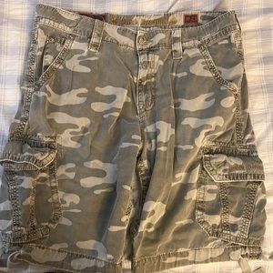 Rock Revival Camo Cargo shorts